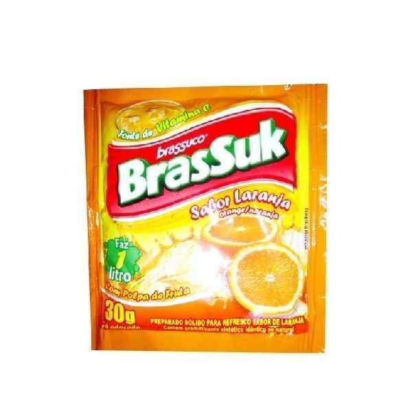 REFRESCO PO BRASSUK 30G LARANJA