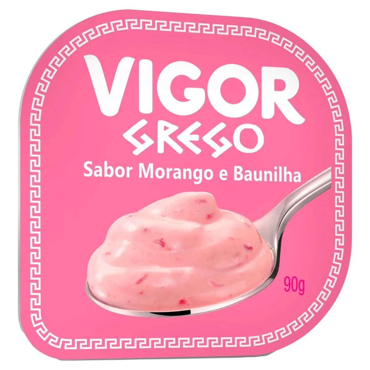 IOGURTE  VIGOR GREGO 90G MORANGO BAUNILHA