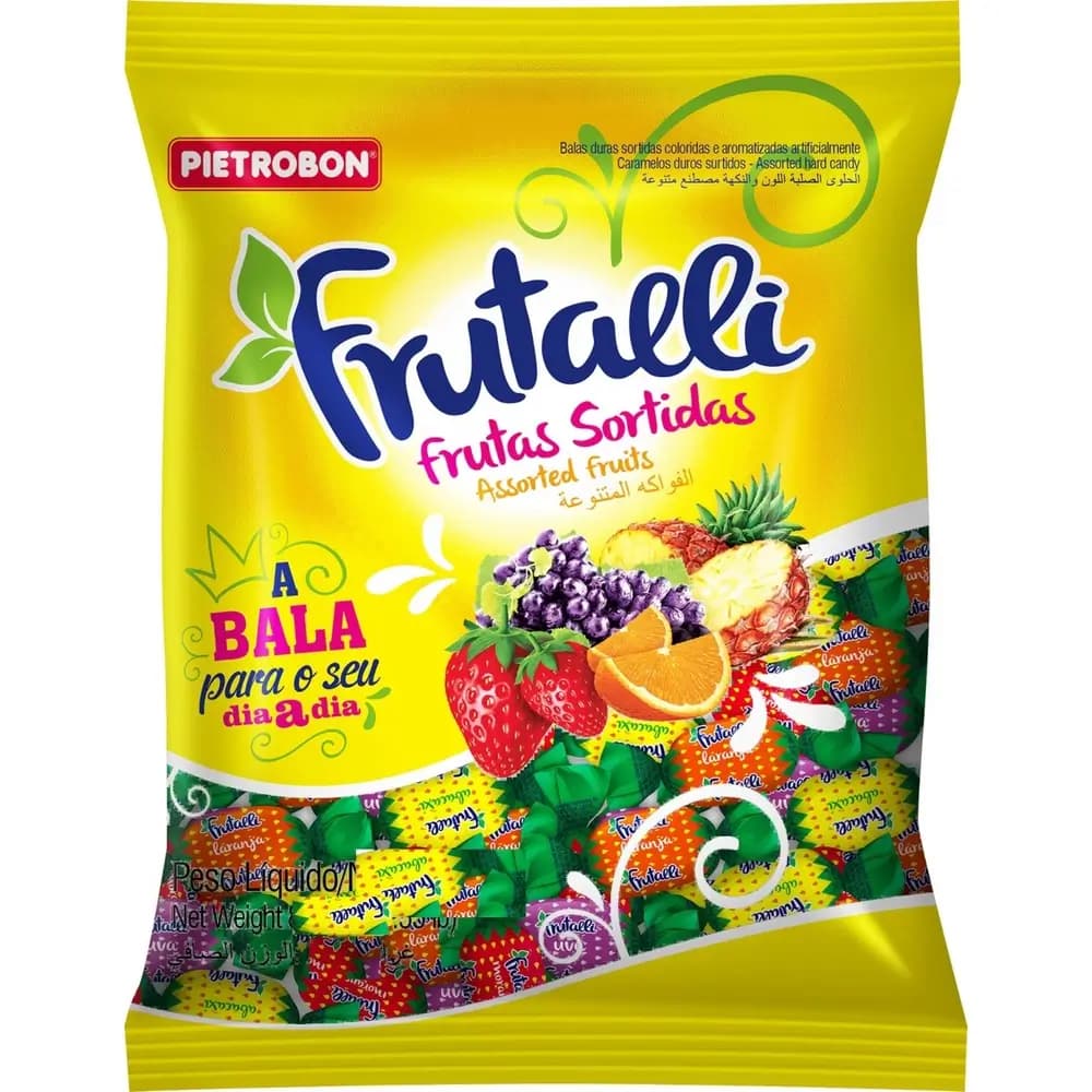 BALA PIETROBON 600G FRUTALLI SORTIDAS