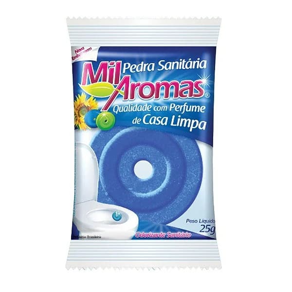 PEDRA SANITARIA MIL AROMAS 25G