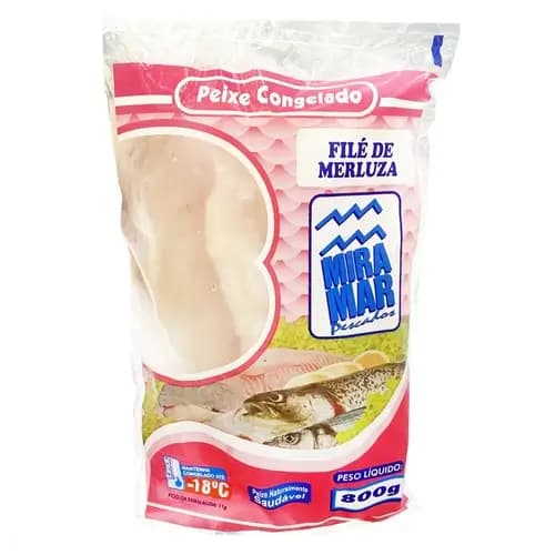 FILE DE MERLUZA MIRA MAR 800G