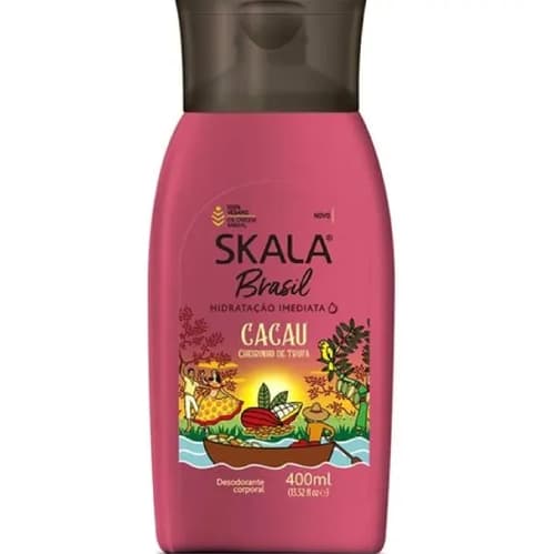 HIDRATANTE SKALA 400ML BRASIL CACAU