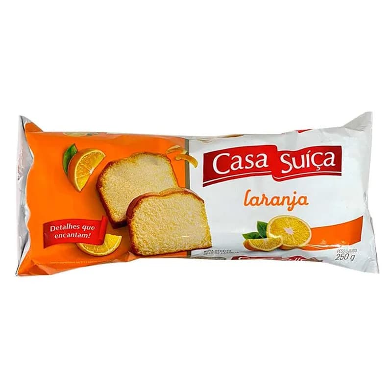 BOLO CASA SUICA LARANJA 250G
