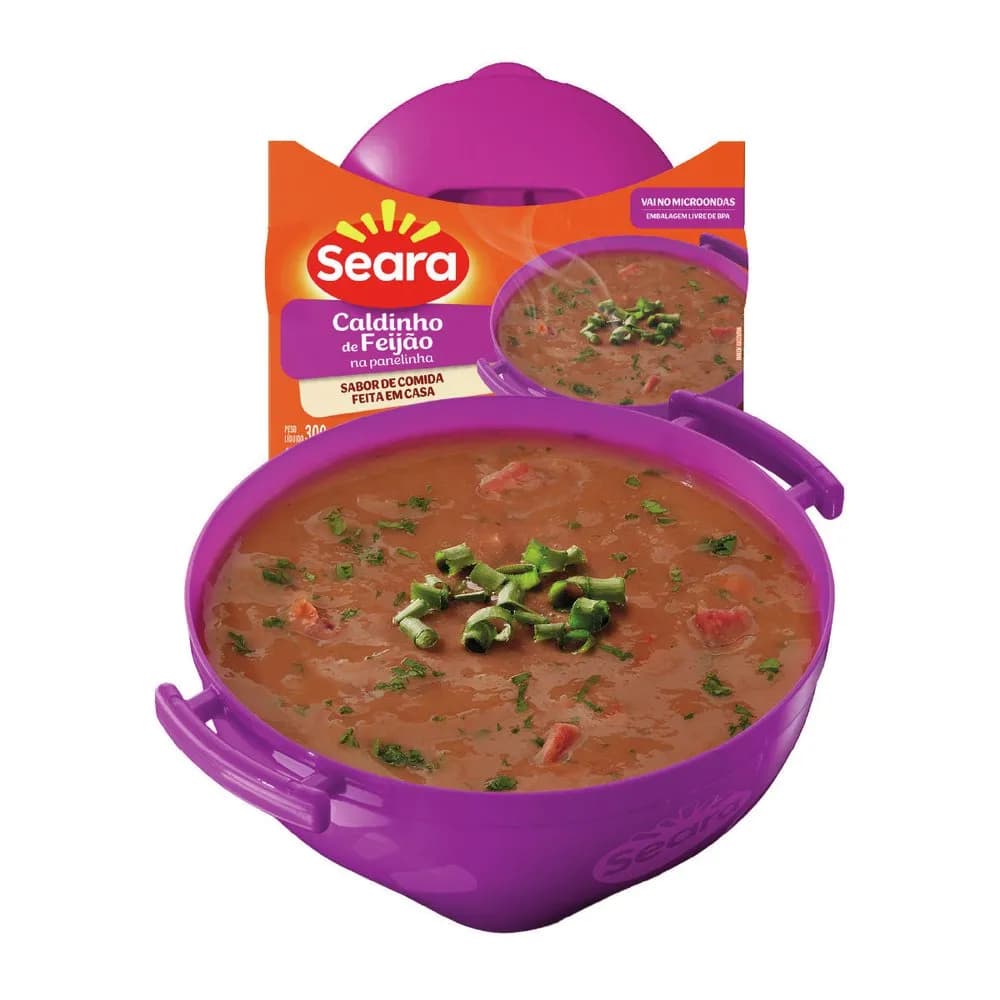 CALDINHO FEIJAO SEARA 300G C/BACON