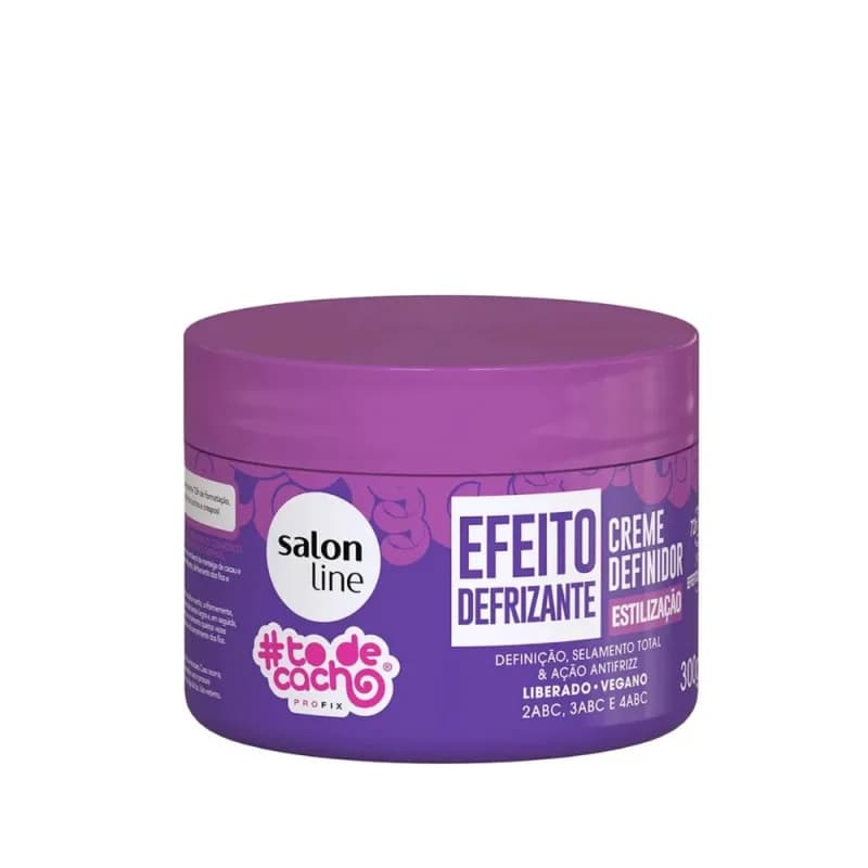 CREME DEFINIDOR SALON LINE EFEITO DEFRIZANTE 300G