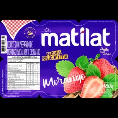 POLPA MATILAT MORANGO 480G