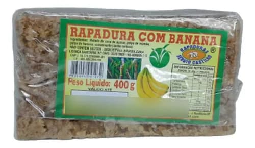 RAPADURA C/BANANA CASTILHO 400G