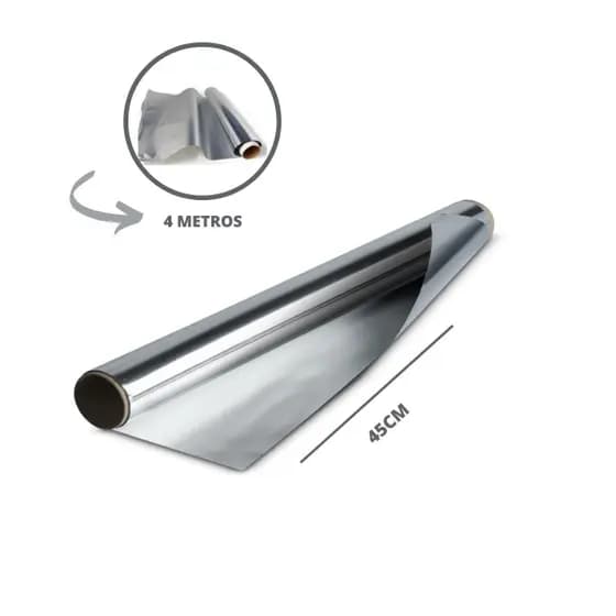 FOLHA ALUMINIO LUMIPAM 0,45CMX4MT