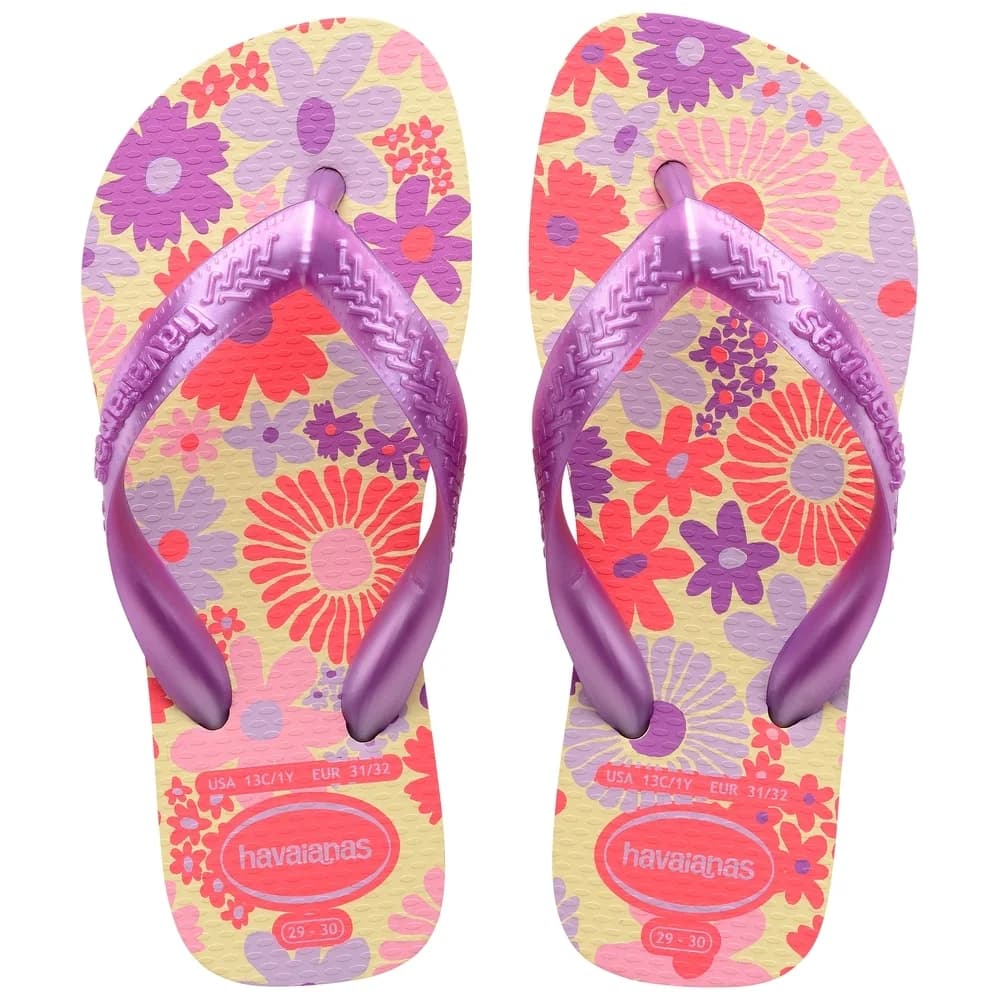 SAND HAVAIANAS KIDS FLORES BUTTER.29/0