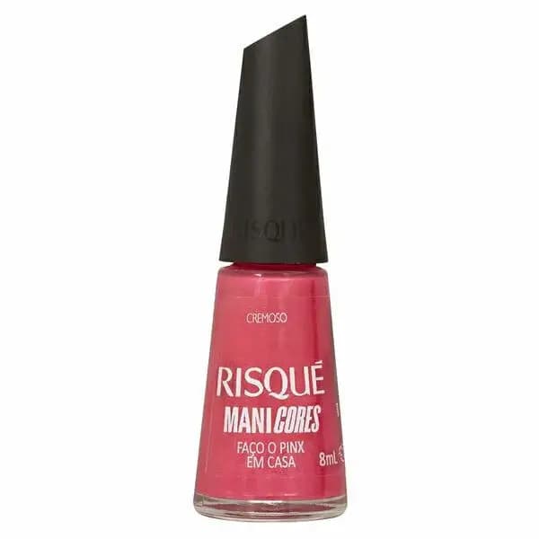 ESMALTE RISQUE 8ML MANICORES FACO O PINX EM CASA