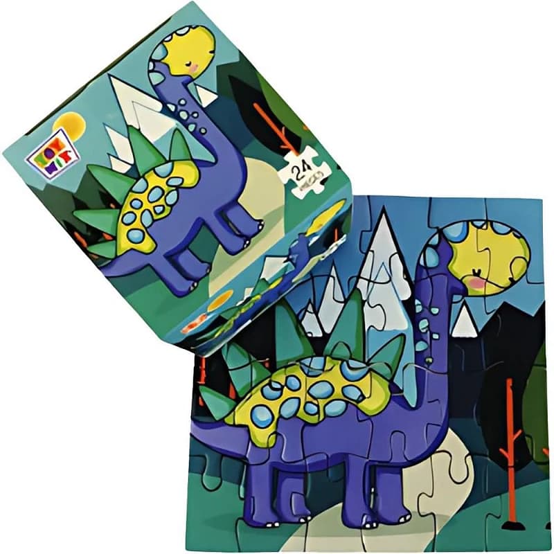 QUEBRA-CABECA CARTONADO PETIT DINO 24 PECAS