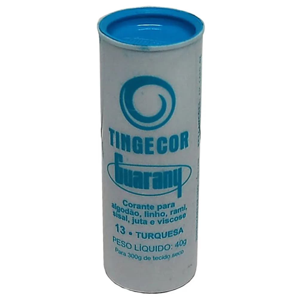 CORANTE GUARANY 40G AZUL TURQUESA