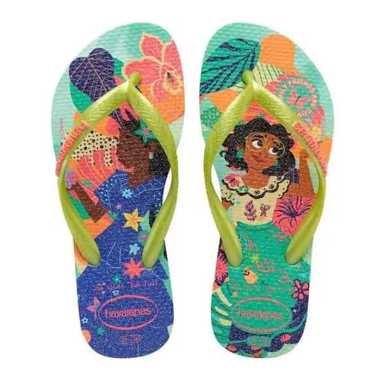 SAND HAVAIANAS K.SLIM PR.VD.MAT.27/8