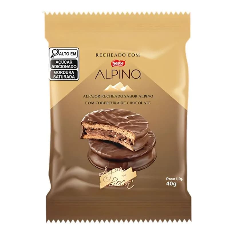 ALFAJOR AGUA NA BOCA 40G ALPINO