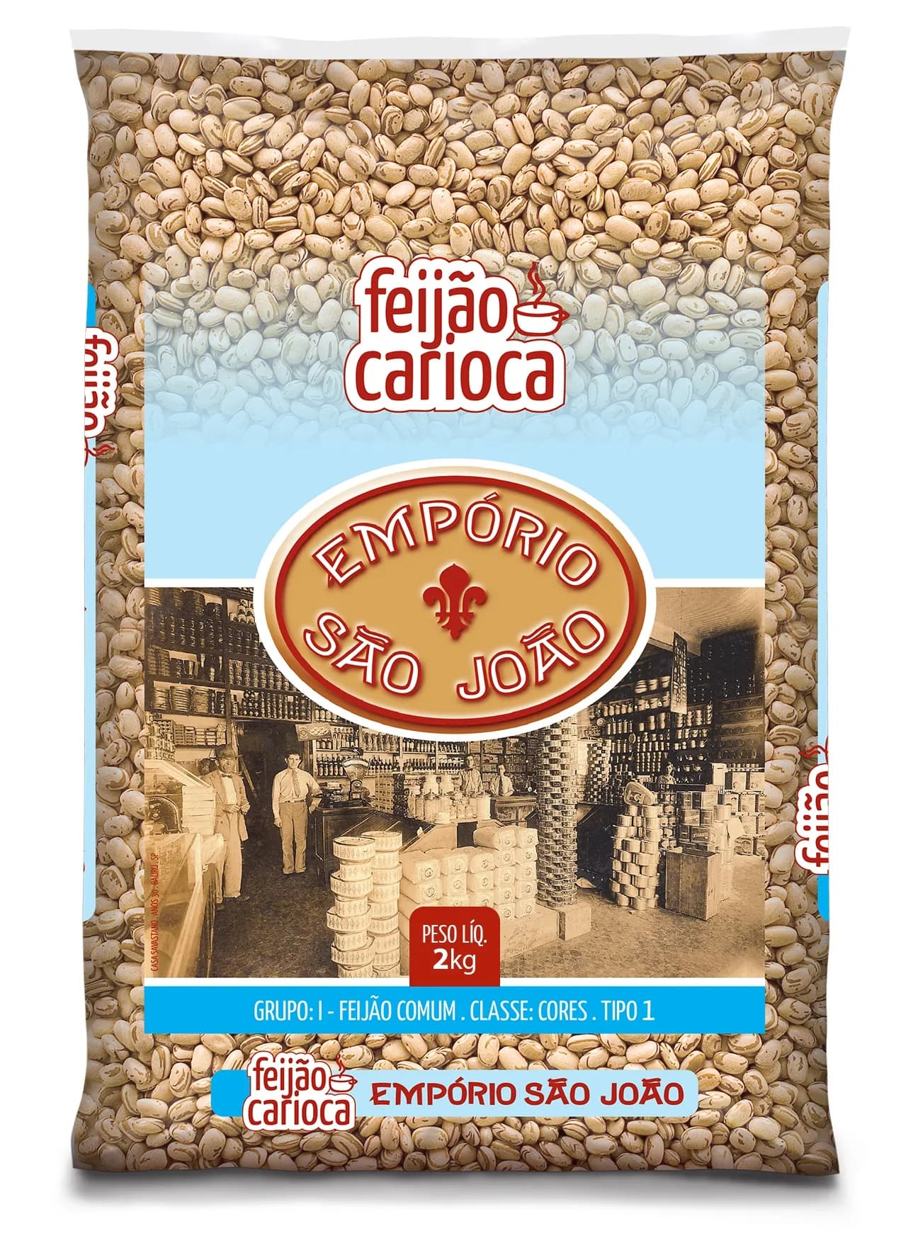FEIJAO CARIOCA EMPORIO SAO JOAO 2KG
