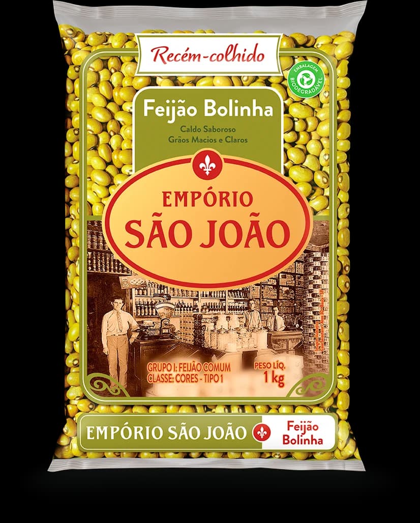 FEIJAO BOLINHA EMPORIO SAO JOAO 1KG