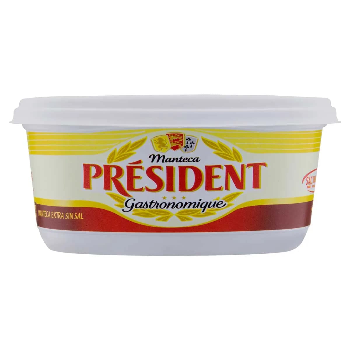 MANTEIGA PRESIDENT POTE SEM SAL 200G