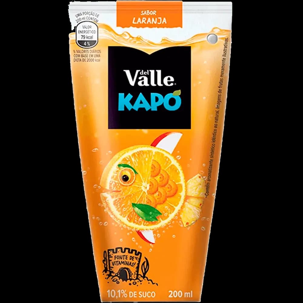 REFRESCO KAPO 200ML LARANJA