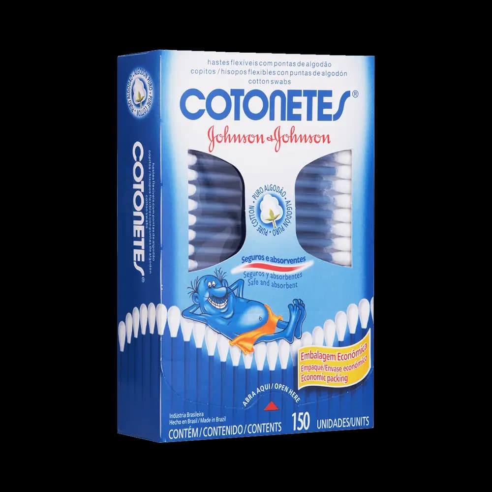 COTONETE JOHNSONS POTE 150UN