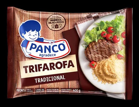 FAROFA TEMPERADA TRIFAROFA PANCO 400G