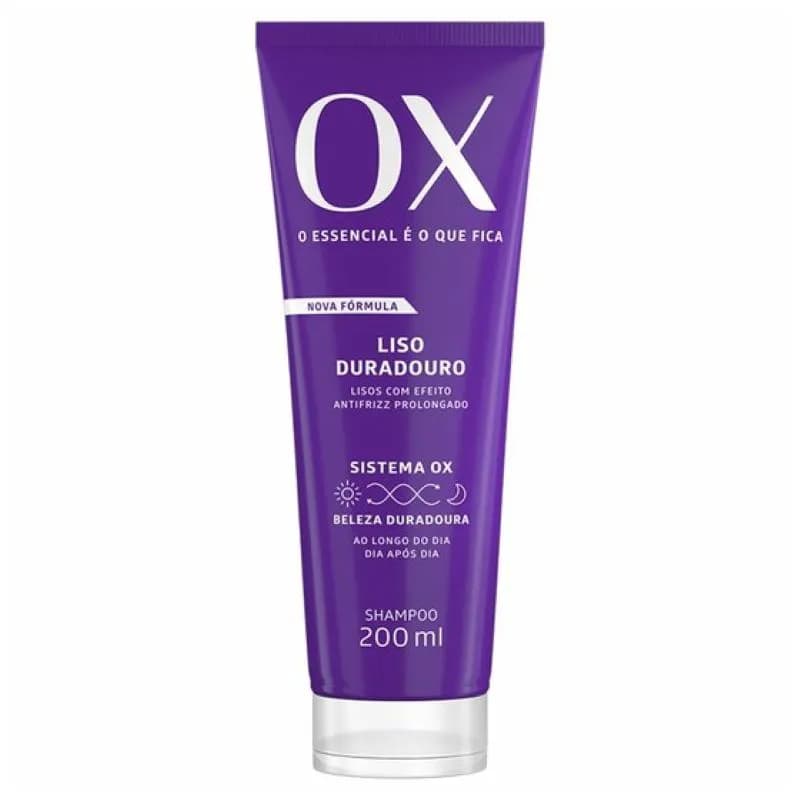 SHAMPOO OX 200ML LISO DURADOURO
