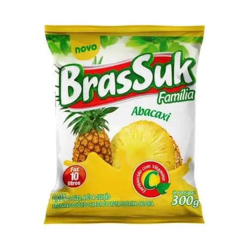 REFRESCO PO BRASSUK 300G ABACAXI