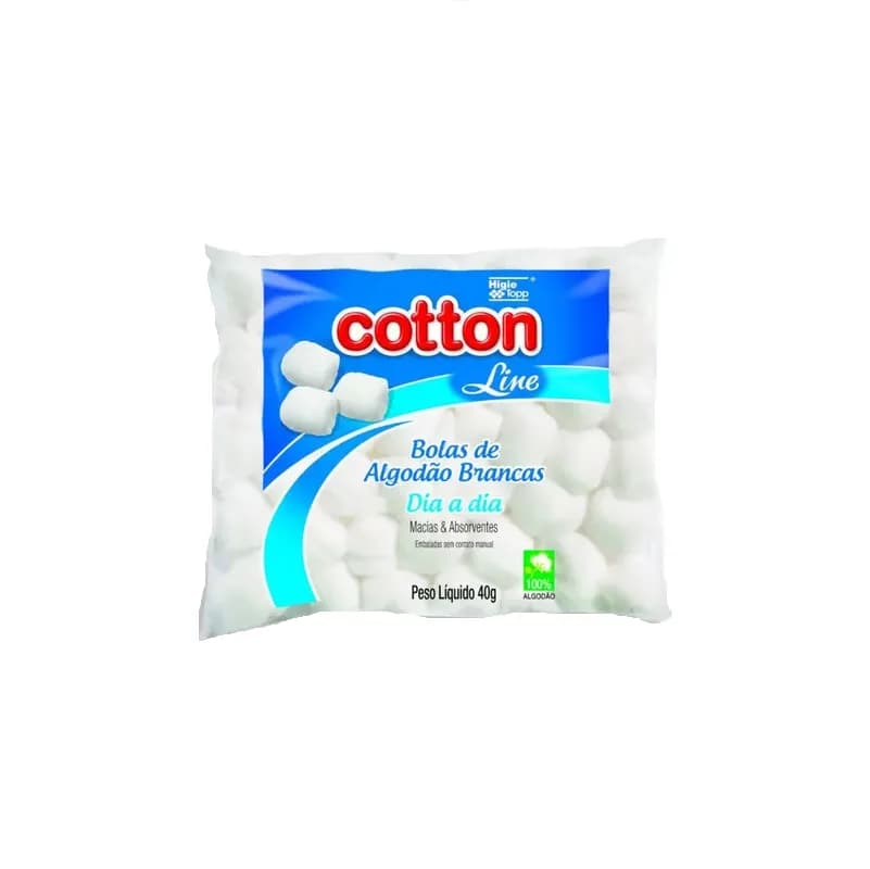 ALGODAO BOLA BR COTTON LINE 40G