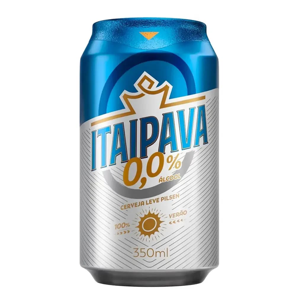CERVEJA ITAIPAVA SEM ALCOOL 350ML