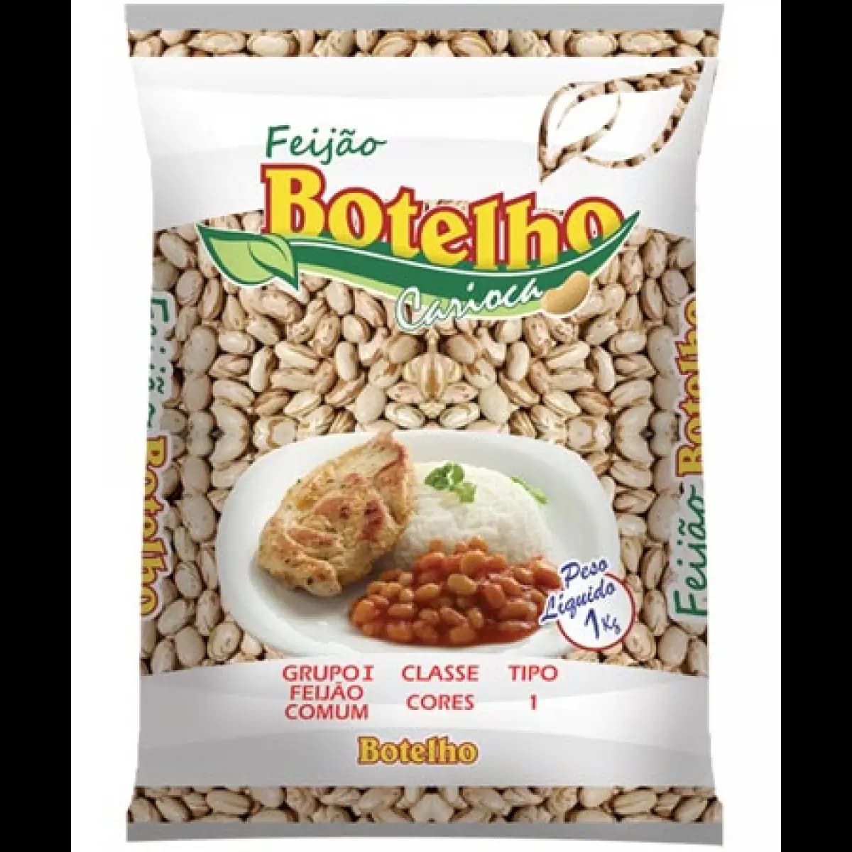 FEIJAO BOTELHO OURO 1KG