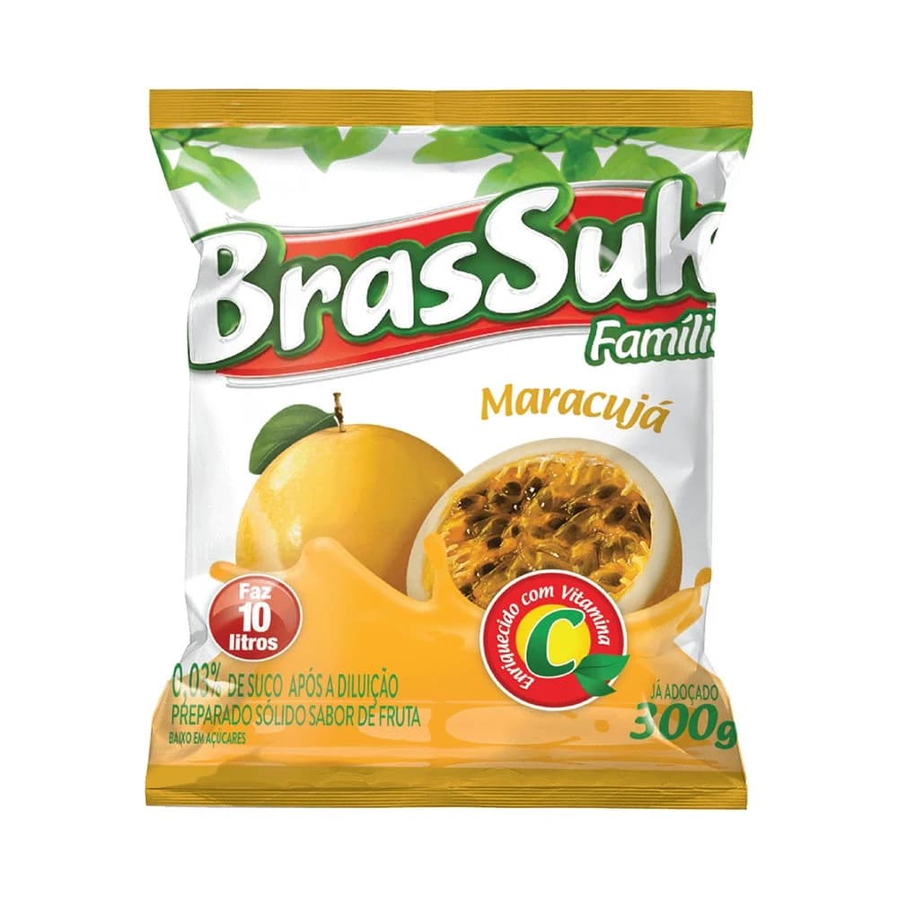 REFRESCO PO BRASSUK 300G MARACUJA