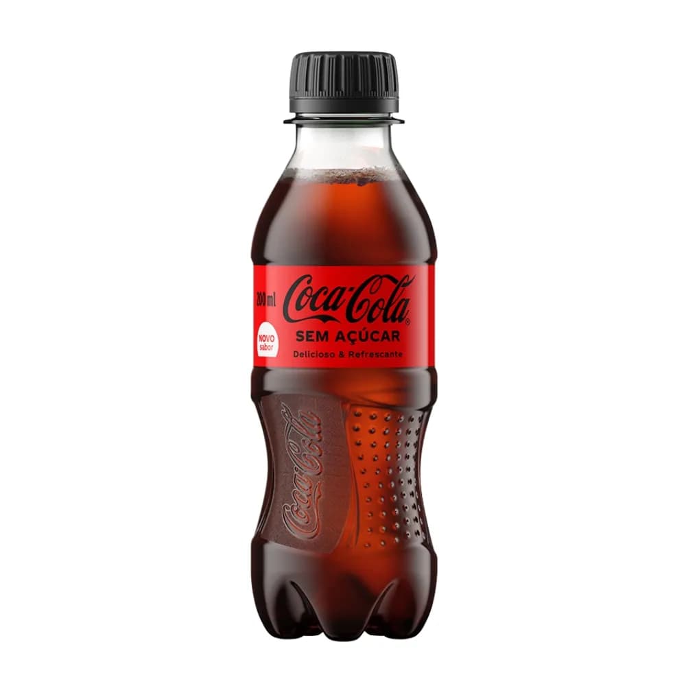 REFRIG COCA COLA SEM ACUCAR 200ML