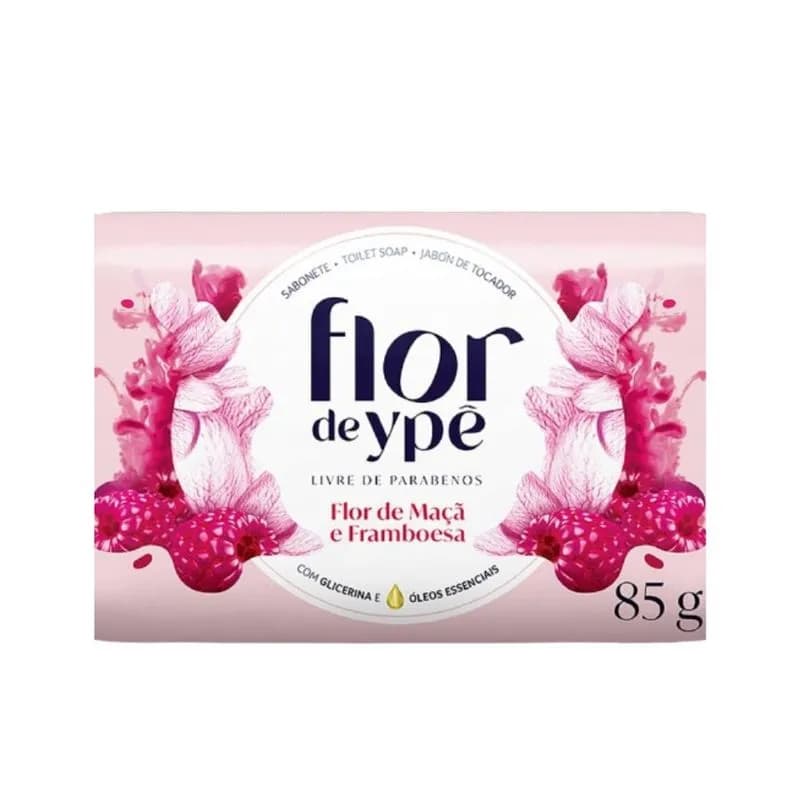 SABONETE FLOR DE YPE 85G FRAMBOESA