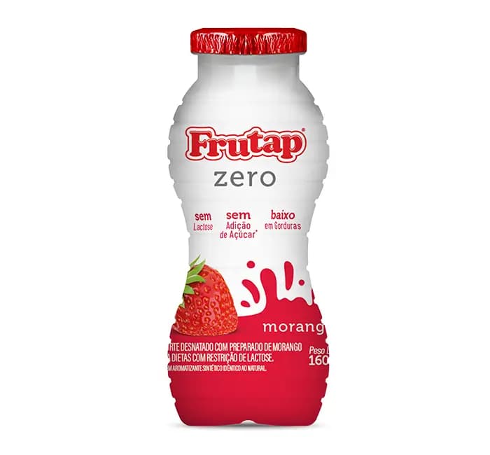 IOG FRUTAP ZERO LAC 160G MORANGO