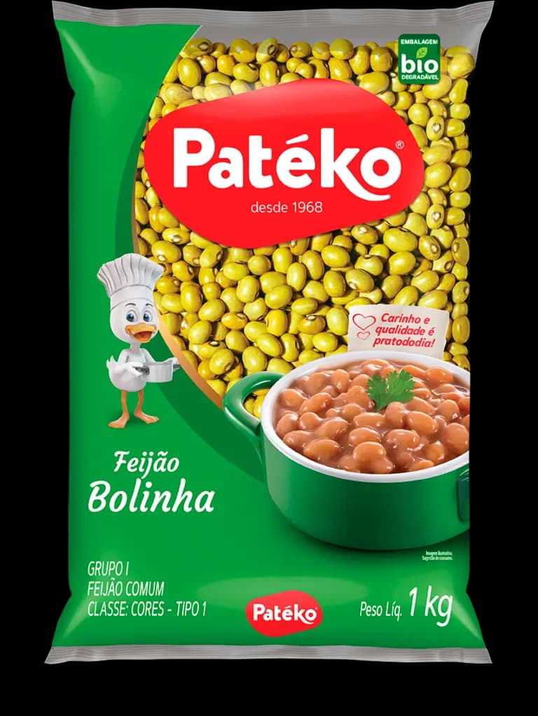 FEIJAO BOLINHA PATEKO 1KG
