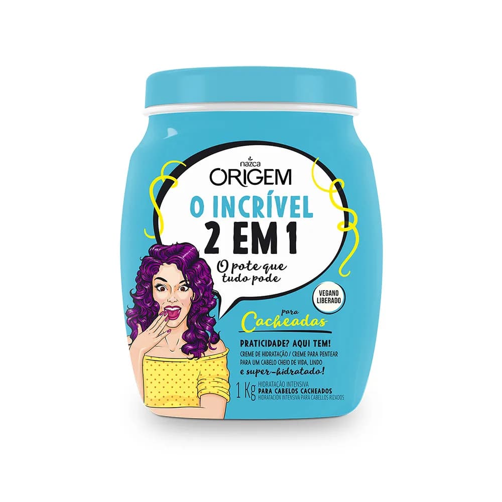 CREME CABELO ORIGEM 1KG 2EM1
