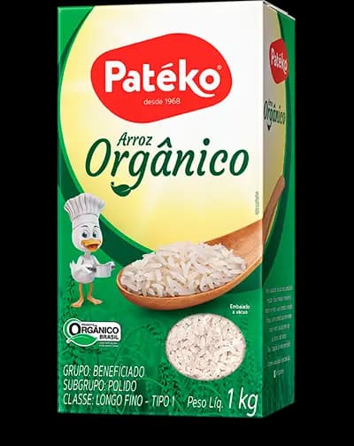 ARROZ ORGANICO PATEKO 1KG