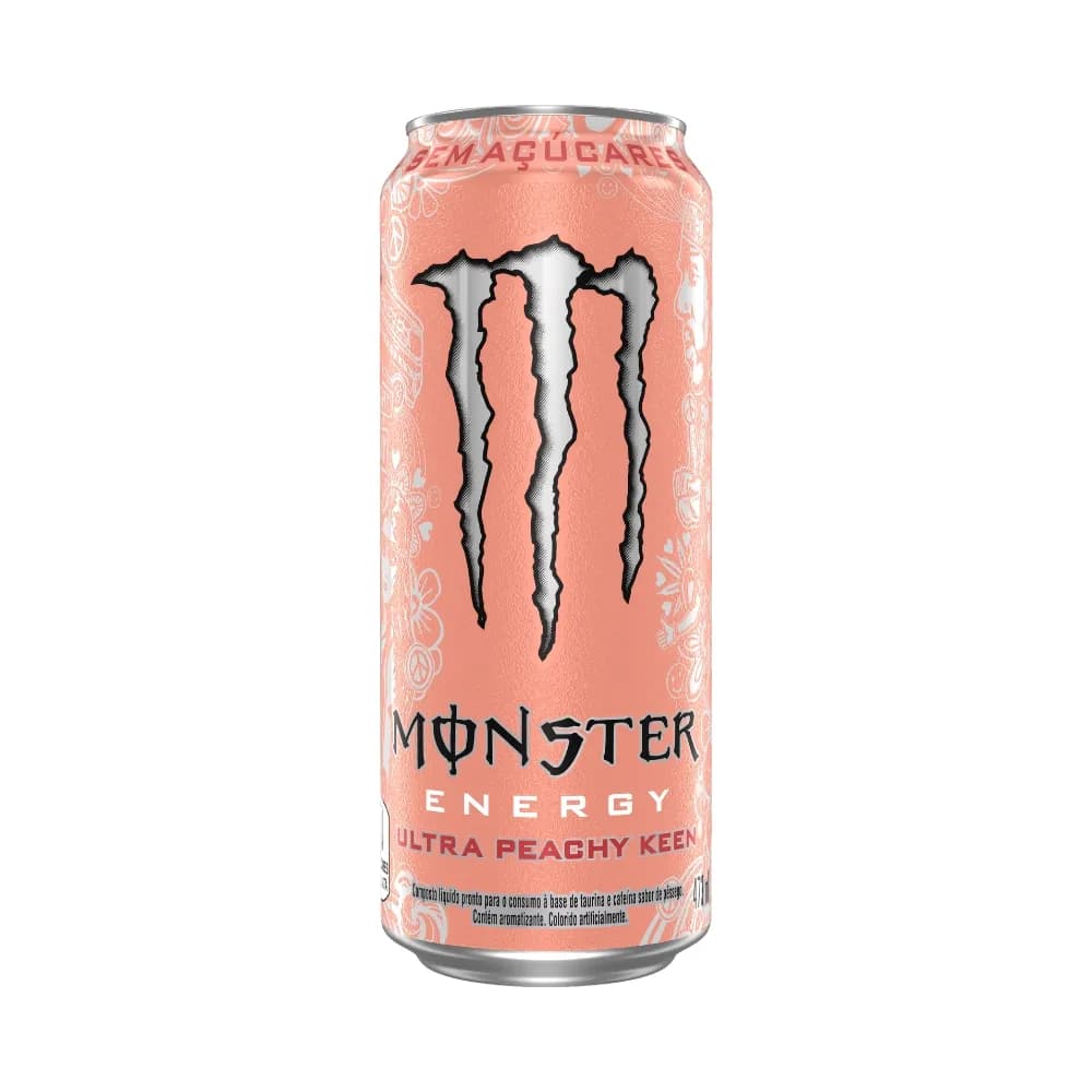 ENERGETICO MONSTER 473ML ULTRA PEACHY KEEN