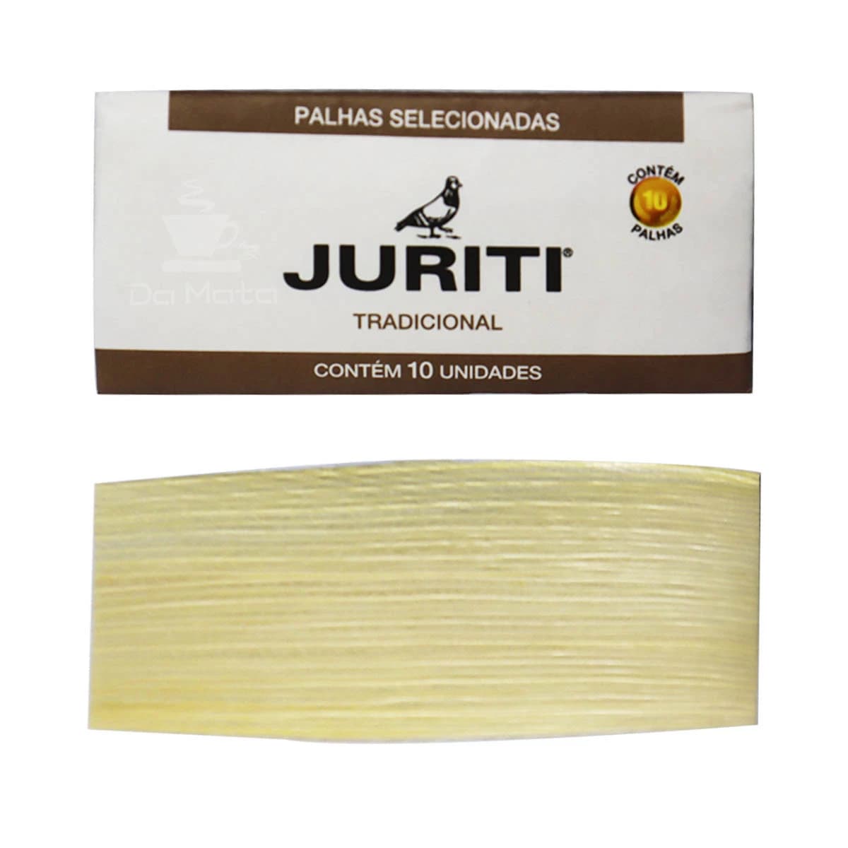 PALHAS JURITI MARROM 10UN