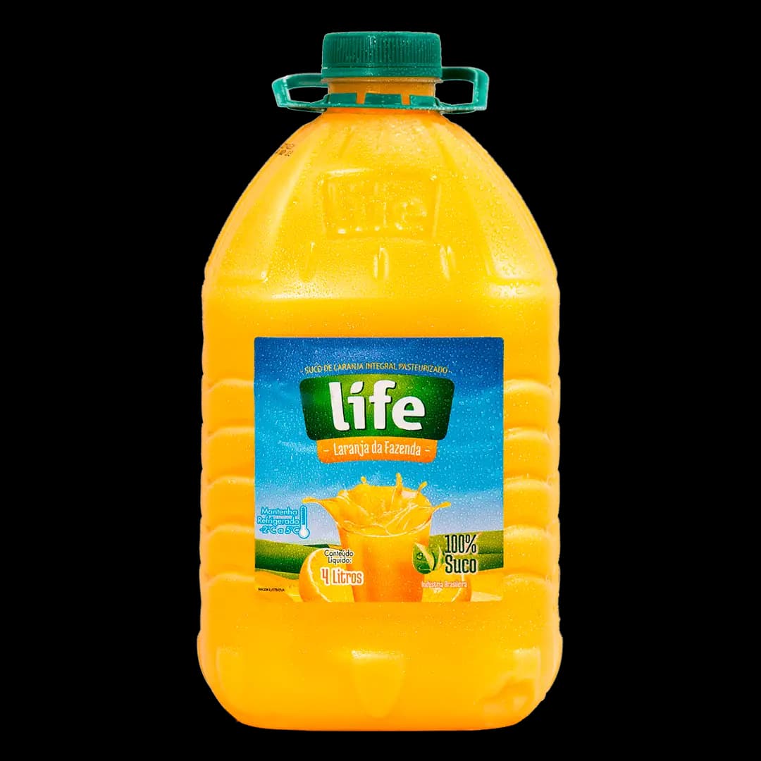 SUCO LIFE INTEGRAL 4L LARANJA