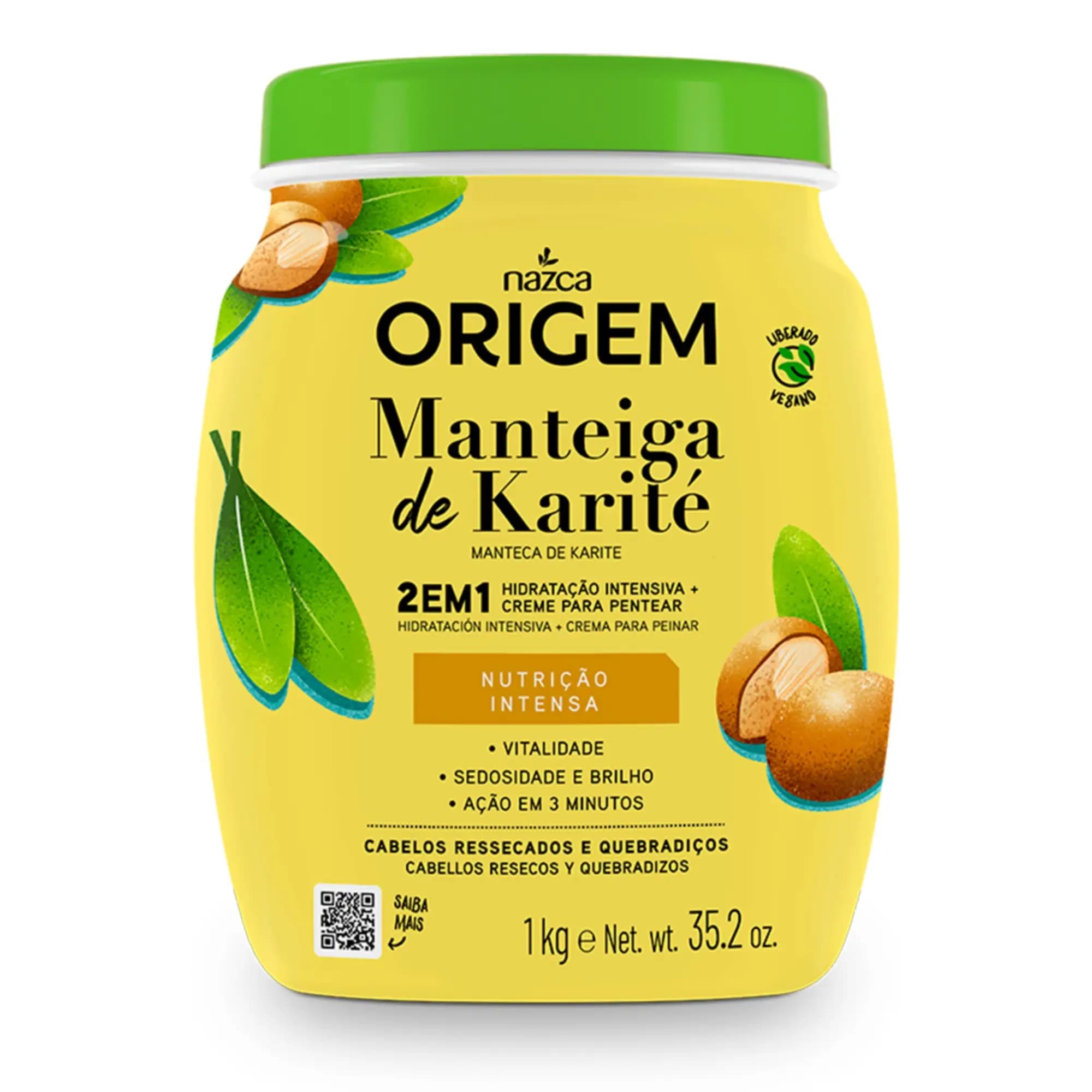 CREME CABELO ORIGEM 1KG KARITE