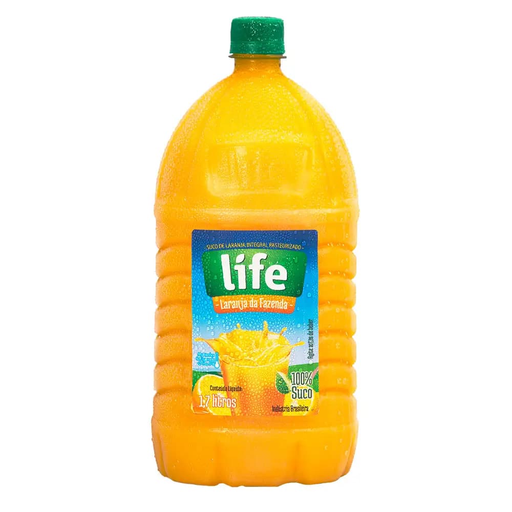 SUCO LIFE INTEGRAL 1,7L LARANJA