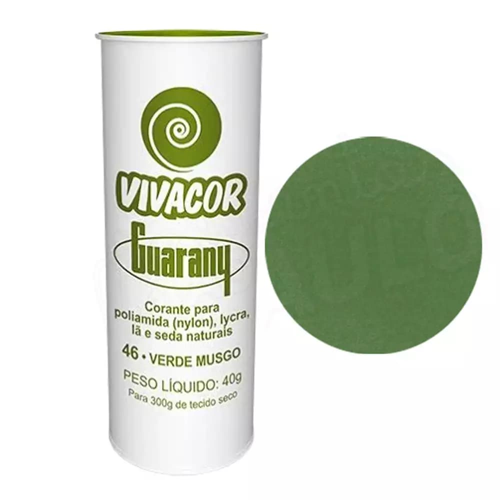 CORANTE GUARANY 40G VERDE MUSGO