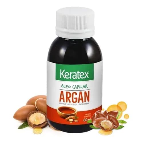 OLEO CAPILAR KERATEX 60ML ARGAN
