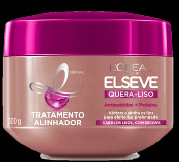 CREME TRATAMENTO ELSEVE 300G QUERA LISO
