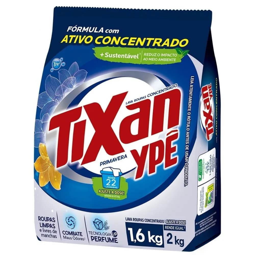 SABAO EM PO TIXAN YPE PRIMAVERA SC 1,6KG