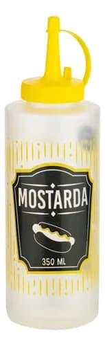BISNAGA MOSTARDA PLASDURAN 350ML