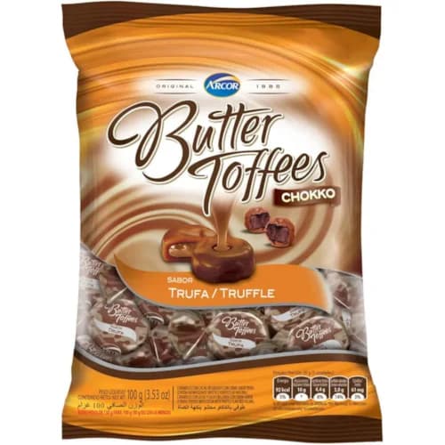 BALA BUTTER TOFFEES 100G TRUFA