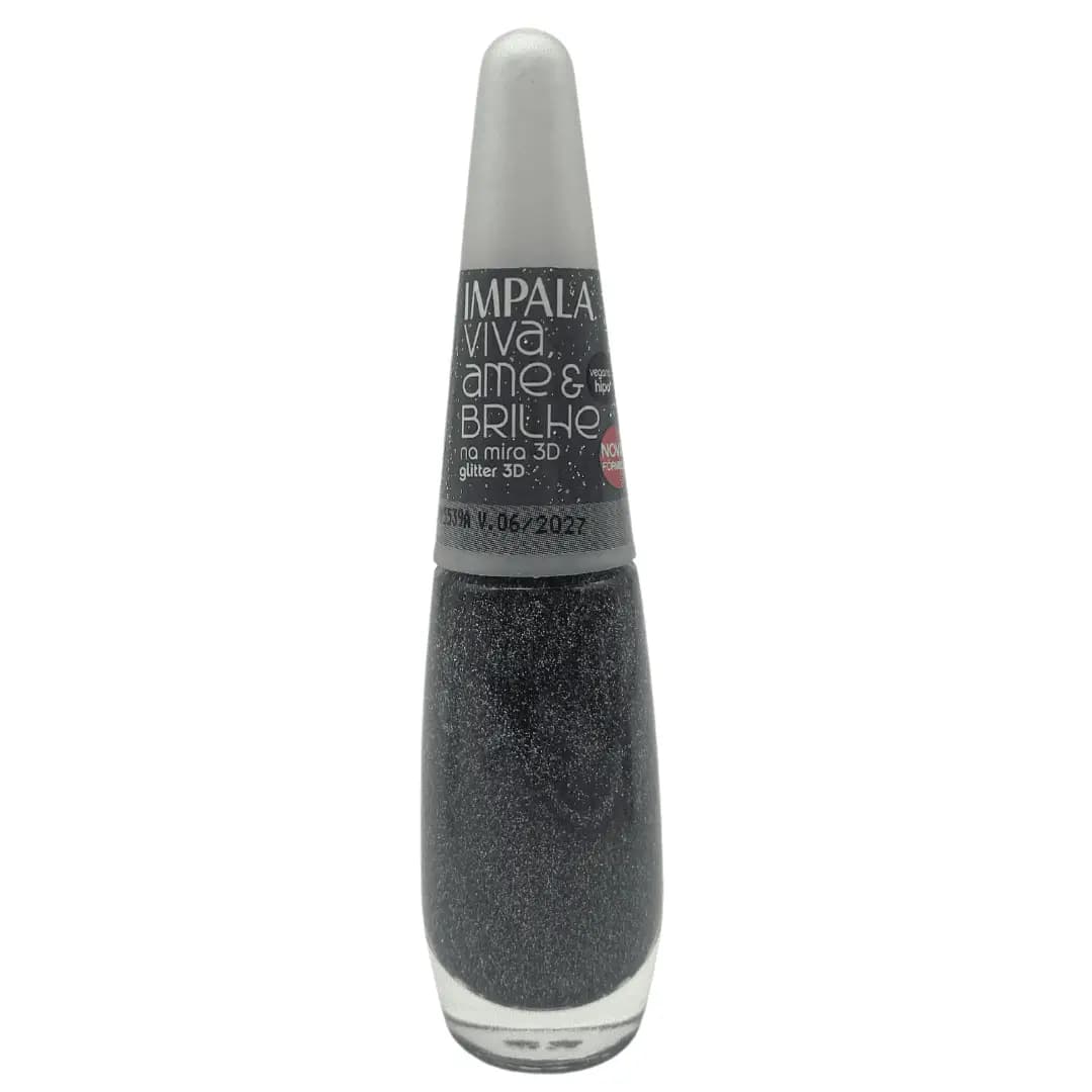 ESMALTE IMPALA 7,5ML GLITTER NA MIRA 3D