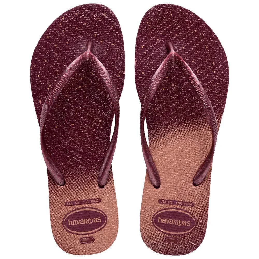 SAND HAVAIANAS SLIM GLOSS TERRA ROXA 378