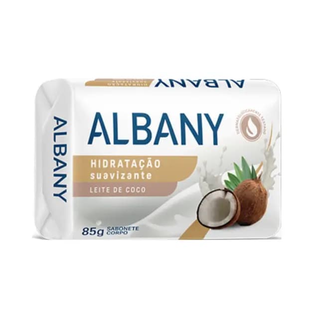 SABONETE ALBANY 85G LEITE DE COCO